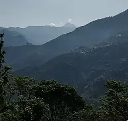 Badimalika Peak as seen from Bamta, Bajura, Nepal