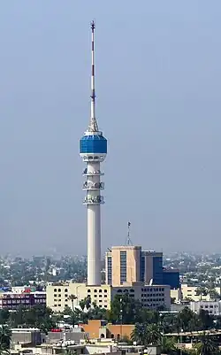 Baghdad Tower, one of the most iconic landmarks of al-Mansour.