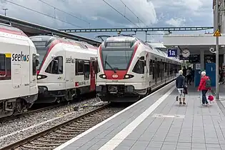 FLIRT of SBB GmbH at Constance station