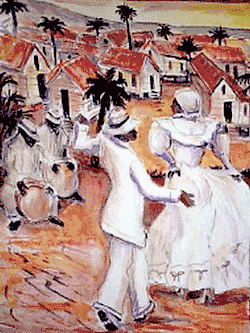 Baile (Bomba y Plena) De Loíza Aldea by Antonio Broccoli Porto