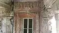 Intricately carved door