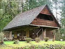 Horace Baker Log Cabin