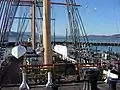 Deck of Balclutha in Maritime National Historical Park, 2005