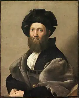 Portrait of Baldassare Castiglione by Raphael