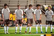 A Yellow Jackets men's soccer game in 2021