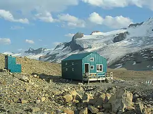 R.J. Ritchie Hut (Balfour Hut) in Banff National Park