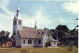 HKBP Church in Balige, Lake Toba