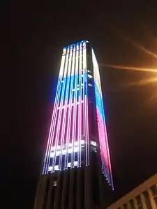 New illumination LED with Colombian flag colors