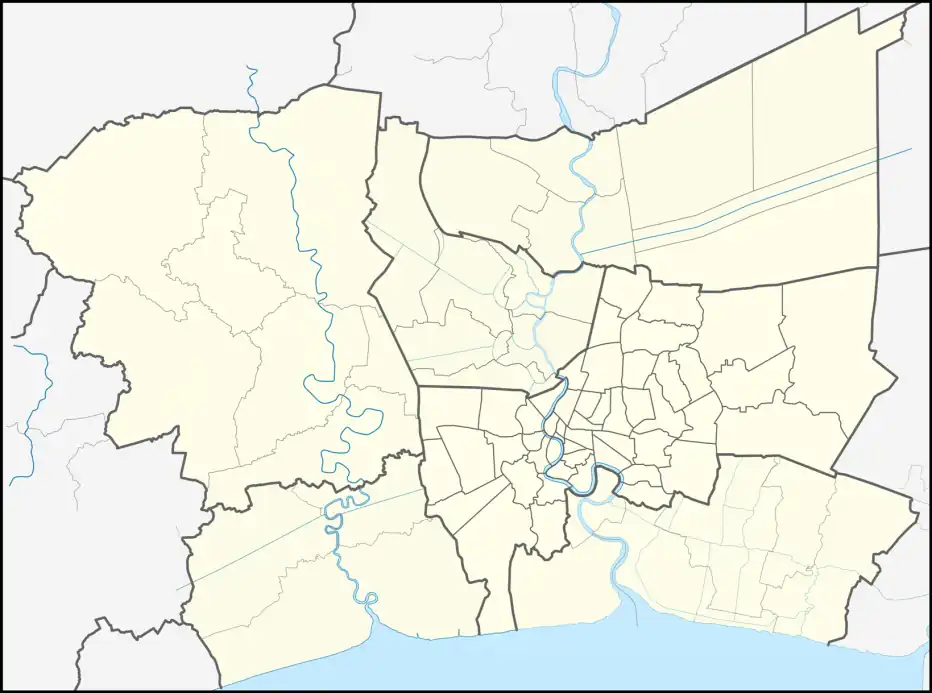 2008 Thailand League Division 1 is located in Bangkok Metropolitan Region