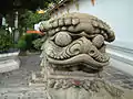 Chinese lion figure in Wat Suthat