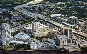 Image 20Baptist Medical Center Jacksonville (Baptist Health network) in Jacksonville, Florida. (from Evangelicalism in the United States)