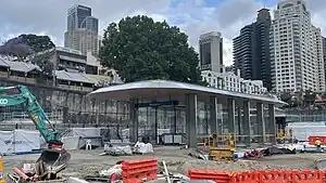 Barangaroo station, November 2023