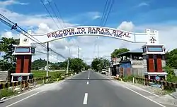 Welcome arch