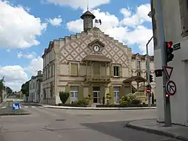 The town hall in Barcelonne-du-Gers