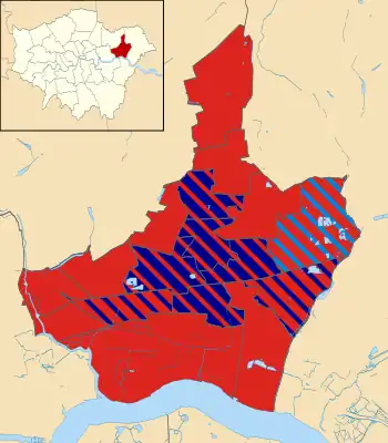 2006 results map