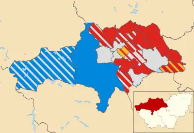 2004 results map