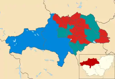 2007 results map