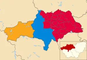 2018 results map