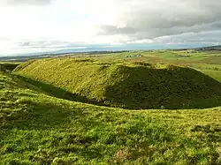 Remains of Barnweill Castle