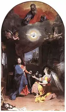 Annunciation by Federico Barocci, 16th century