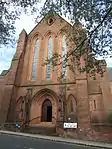 6 Rottenrow East And 1 Macleod Street, Castle Street, And Cathedral Square, Barony Church And Church Hall With War Memorial, Retaining Wall, Railings And Gatepiers