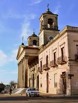 Basílica as seen from 18 de Julio street