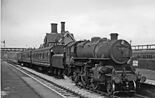 No. 43059 at Basford North on a passenger service, August 1963