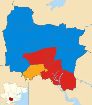 2000 results map