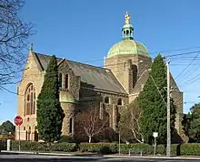 Our Lady of the Victories Basilica, Camberwell; completed in 1918.