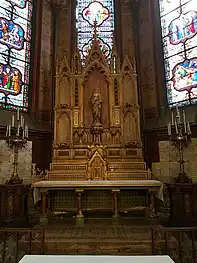 Altar in the Chapel of the Virgin