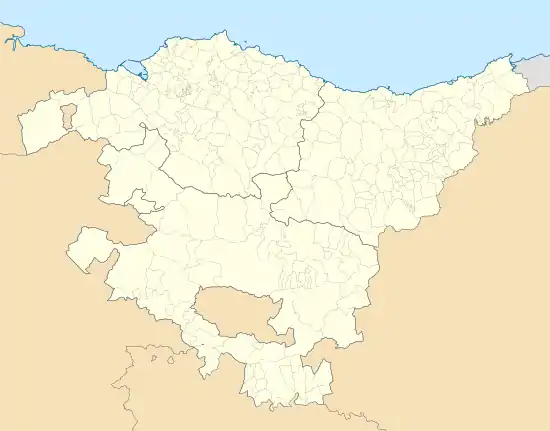 Respaldiza/Arespalditza is located in the Basque Country