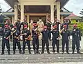 Batamad high-ranking officials with Regent and Vice Regent of Lamandau Regency