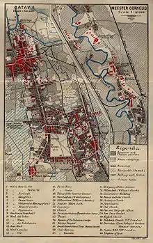 Image 23Batavia map of Meester Cornelis (now Jatinegara) (from Jakarta)