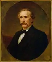 William Brimage Bate, circa 1894, oil painting, 75 cm × 62.3 cm (29.5 in × 24.5 in), collection of Tennessee State Library and Archives