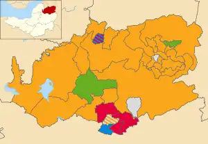 2023 results map