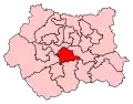 A medium-sized constituency located in the centre of the county.