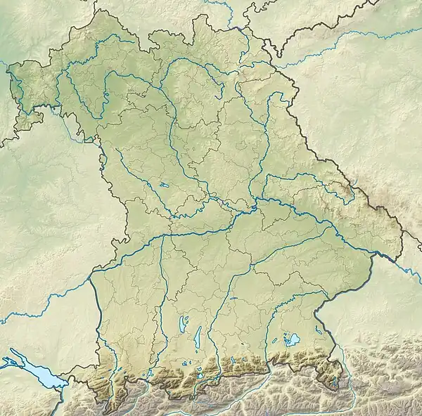 Steigerwald is located in Bavaria