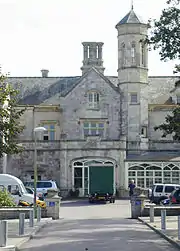 Bay House, main entrance