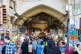 Entrance to the bazaar