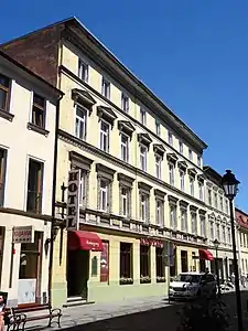 Facade onto Długa street