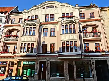 Facade on Dworcowa Street