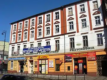 Facade on Dworcowa Street