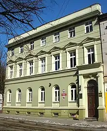 Facade on Dworcowa Street