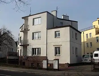 16 Kopernika Street (left), 9 Kopernika Street (centre) and 7a Kopernika Street (right)