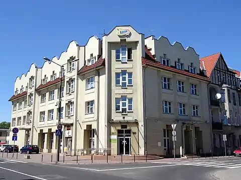 Current building at the corner of Świętej Trojcy