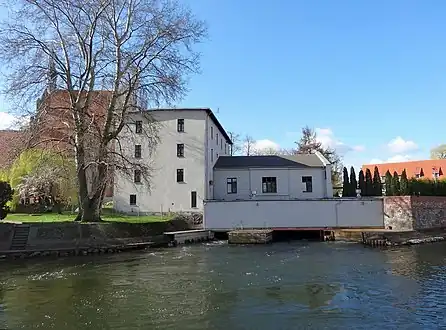 Main Facade onto Brda river