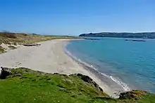 Beach on Ireland's Eye