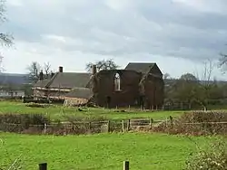 The structural remains of Beauvale Priory in 2007