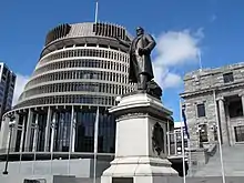 The Beehive and Parliament grounds