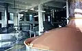 Beer making vats in Zhaoqing Brewery 1999